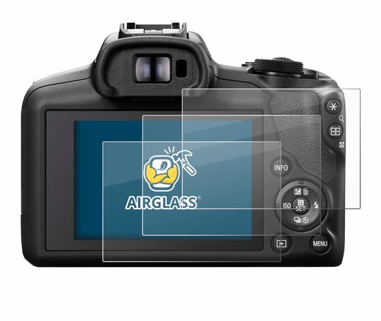 BROTECT - Protecteur d'écran pour Canon EOS R100 - Film de protection en verre transparent (3 pièces)