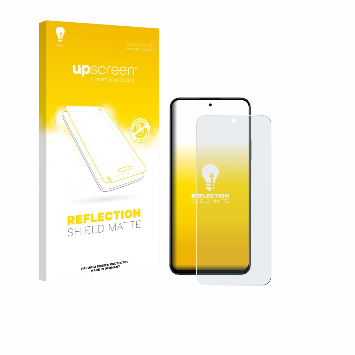 upscreen - Screenprotector voor Honor 400 Smart - Folie Beschermfolie anti glare matte