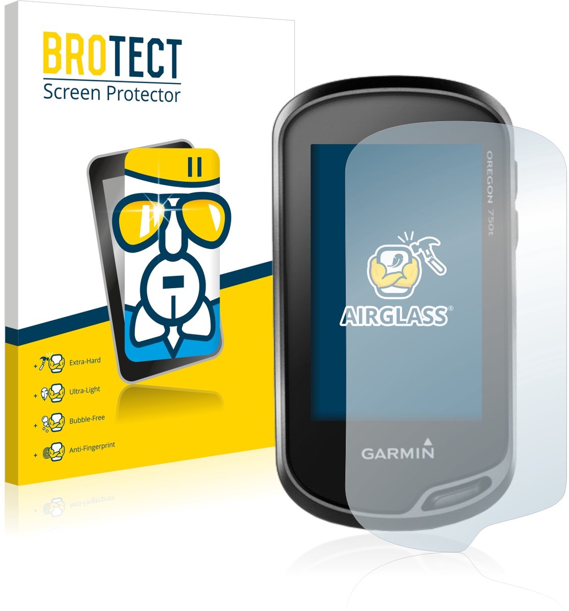 Screenprotector voor Garmin Oregon 700 / 750t Beschermglas transparant
