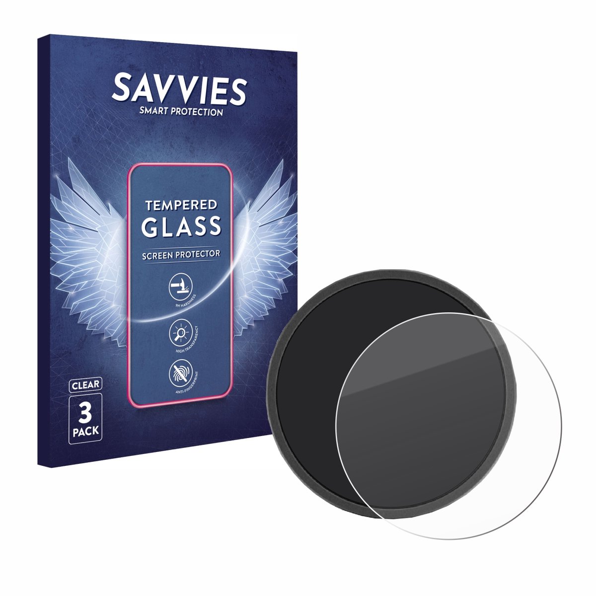 Savvies - Glas Screenprotector voor Beeline Moto - Gehard Beschermglas 9H 3 Stuks
