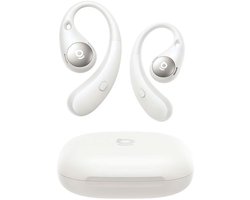 Baseus Open-Ear Draadloze Sport Oordopjes - Eli Sport 2 True Wireless Earbuds - Zweetbestendig - IP57-Waterdicht - Touch Control - Oortjes voor Hardlopen, Sporten, Fietsen - Hi Res - Wit