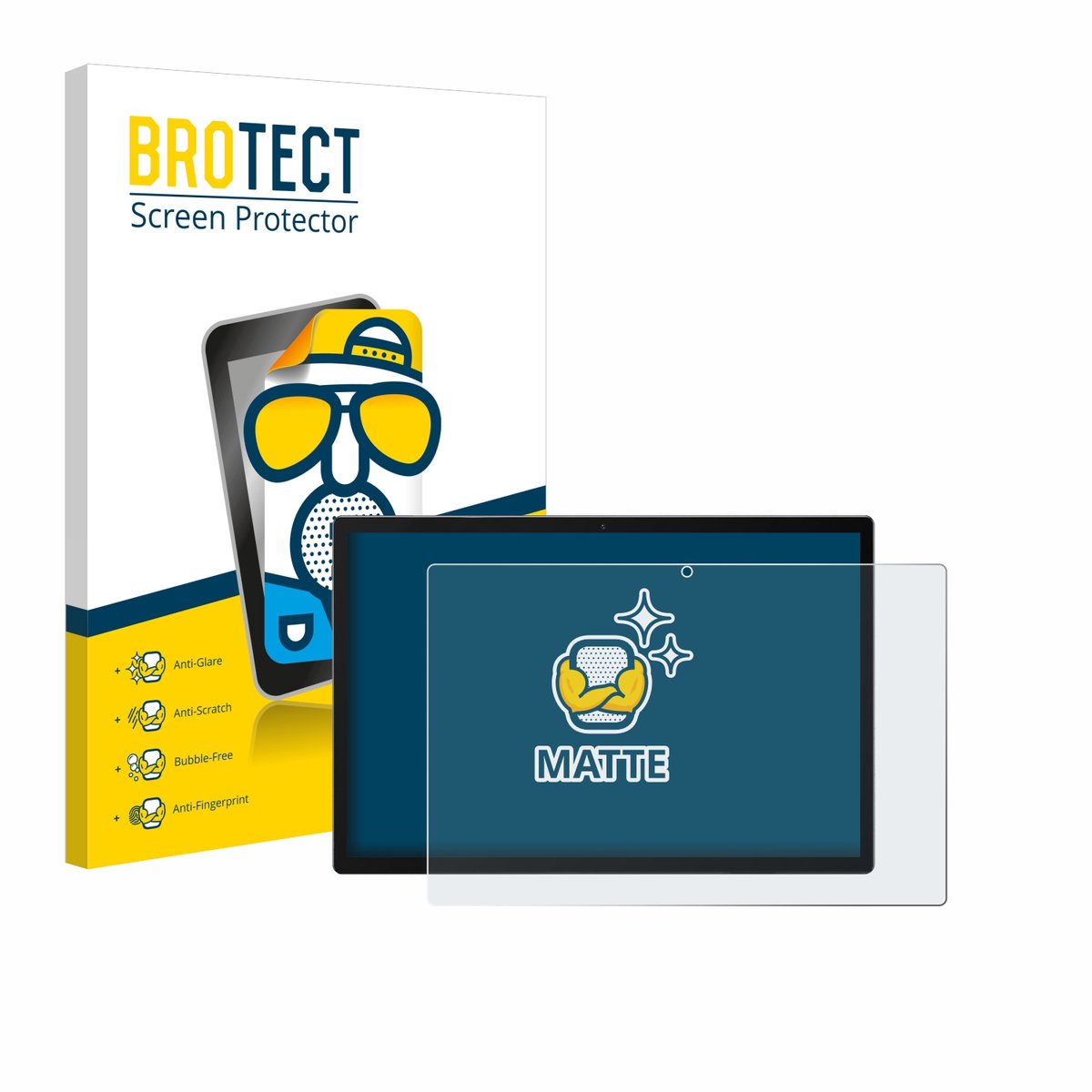 BROTECT - Screenprotector voor Meswao MES-B2 14" - Folie Beschermfolie matte