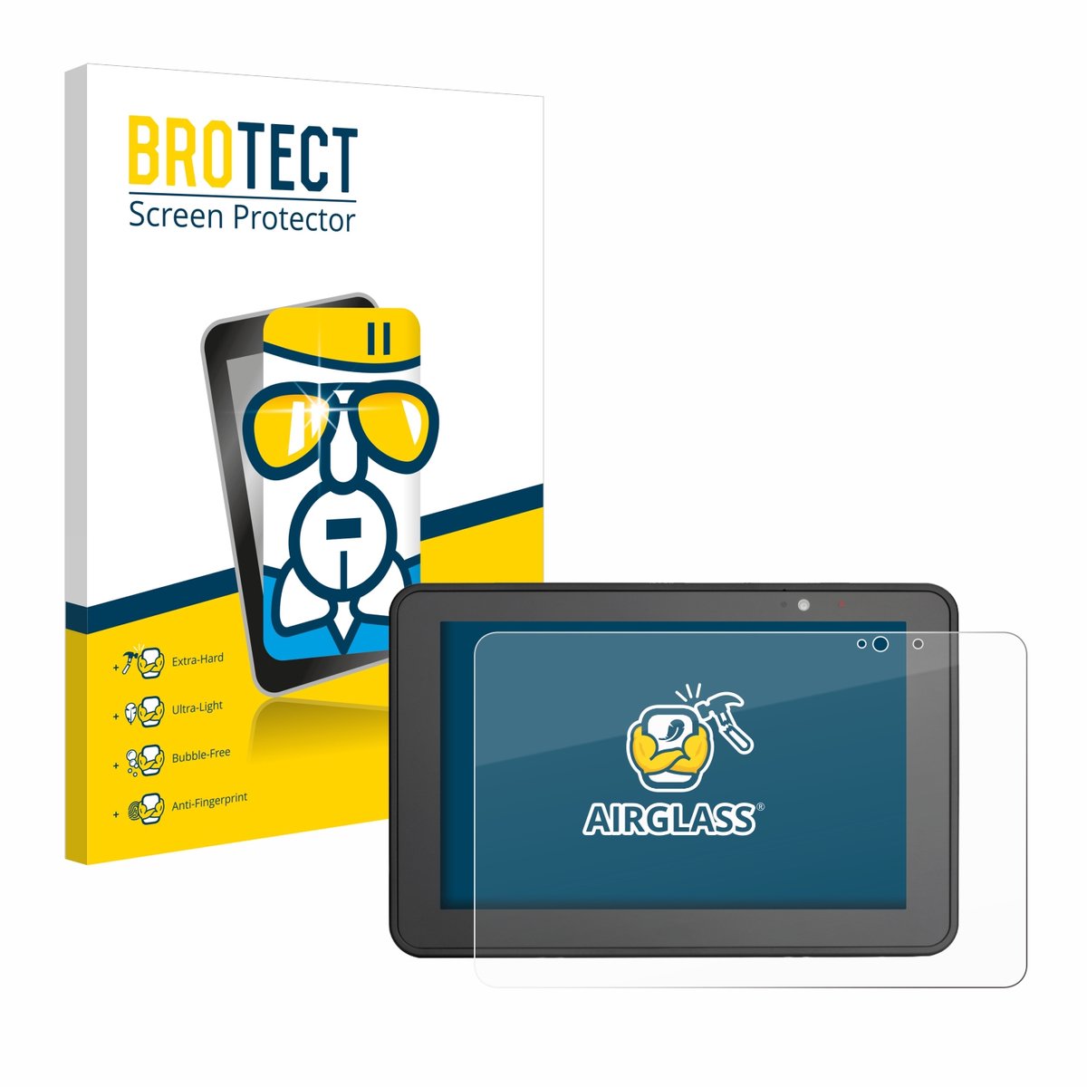 Screenprotector voor Zebra ET51 10.1" Beschermglas transparant
