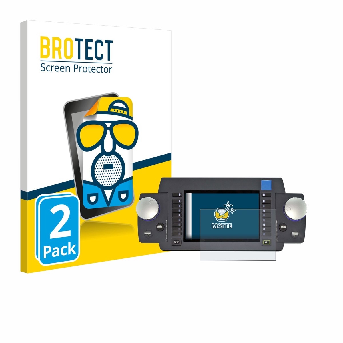 BROTECT - Screenprotector voor ESU Ecos 50220 - Folie Beschermfolie matte 2 Stuks