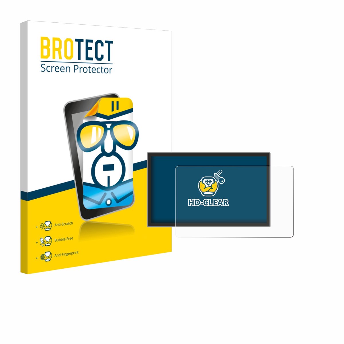 BROTECT - Screenprotector voor Leapmotor C10 2025 - Folie Beschermfolie transparant