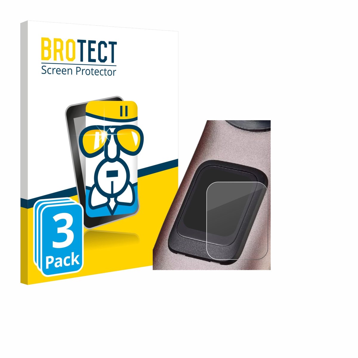 Screenprotector 3 Stuks voor Specialized Turbo Levo 4 Beschermglas transparant