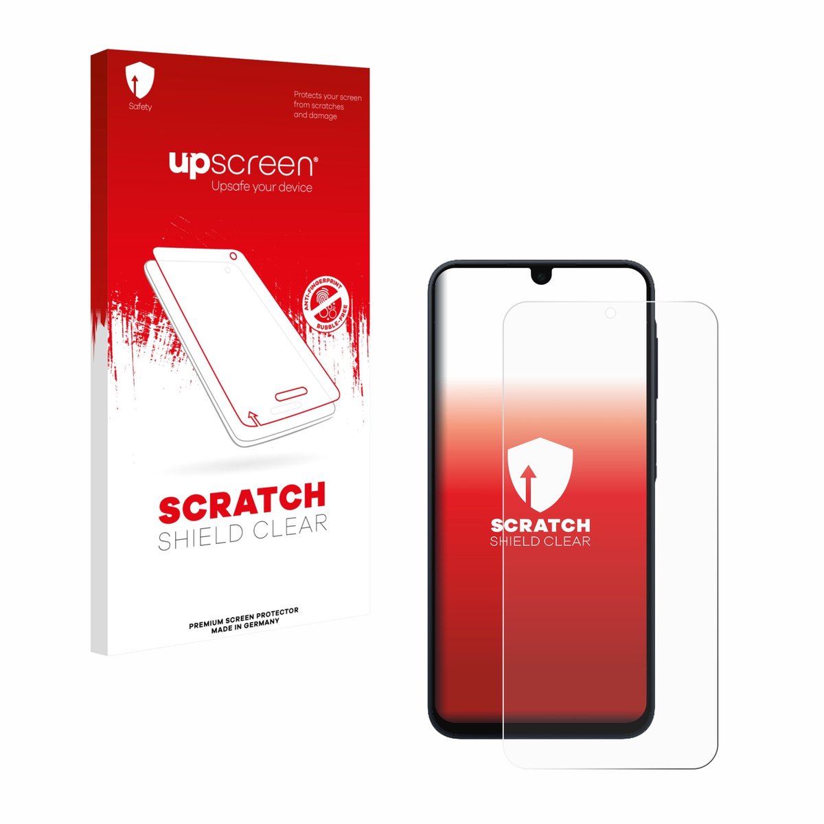 upscreen - Screenprotector voor Samsung Galaxy A17 5G - Folie Beschermfolie transparant