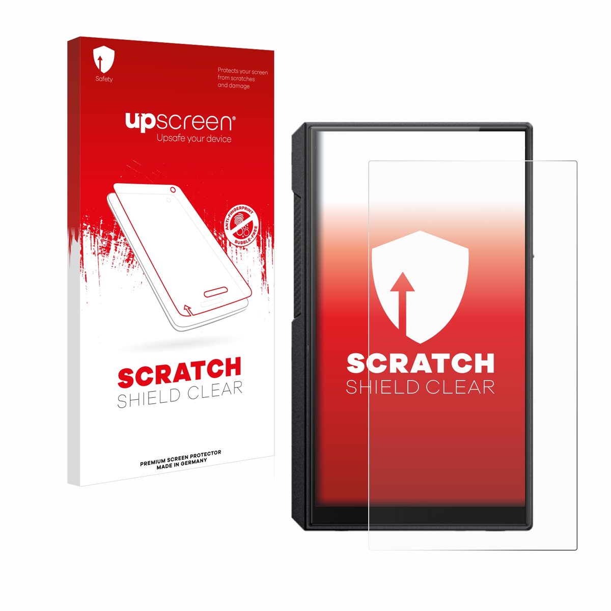 upscreen - Screenprotector voor FiiO M11s - Folie Beschermfolie transparant