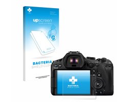 upscreen - Screenprotector voor Canon EOS R6 Mark III - Folie Beschermfolie transparant antibacterieel