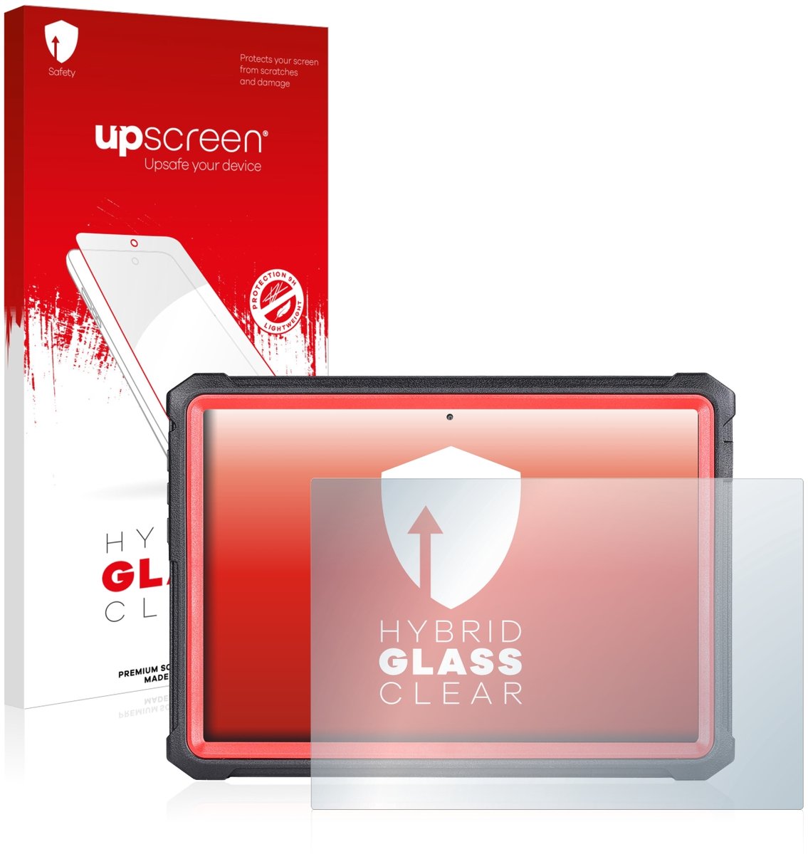 upscreen - Screenprotector voor Launch X-431 PRO3S+ V2.0 - Folie Beschermfolie Beschermglas transparant