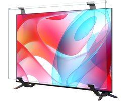 32 Inch HD Transparante TV Schermbeschermer - Antikras Acryl Beschermpaneel voor Wandgemonteerde Monitoren