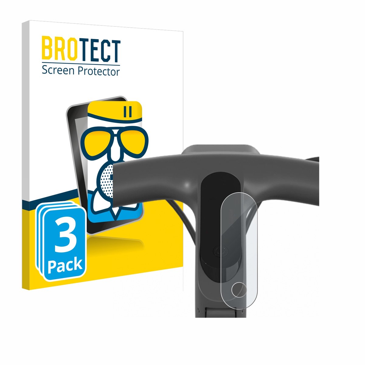 BROTECT - Screenprotector voor Egret Ey 1 - Folie Beschermfolie Beschermglas matte 3 Stuks