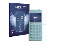 Savvies - Screenprotector voor Punkt MP02 - Folie Beschermfolie transparant 6 Stuks