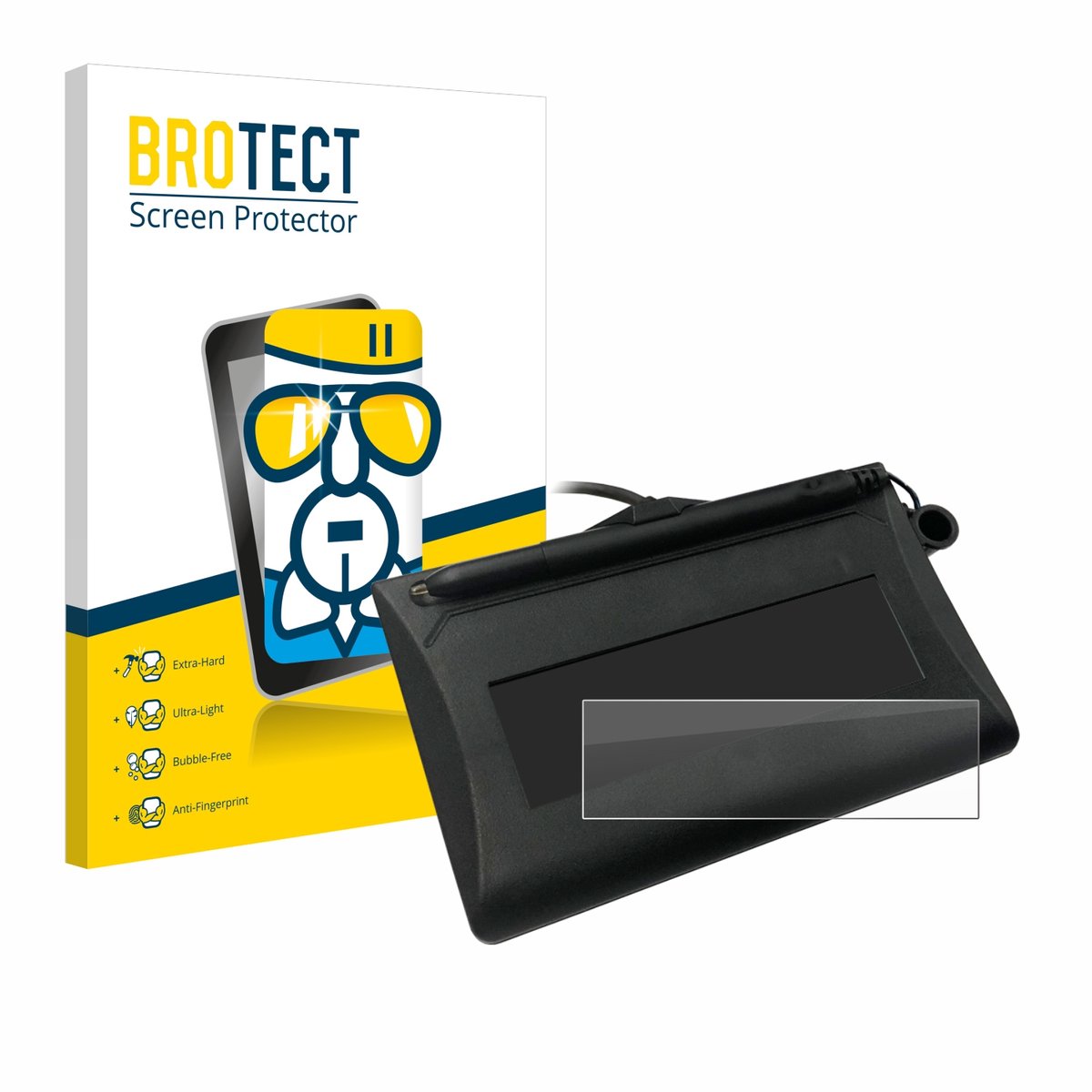 Screenprotector voor Topaz T-LBK460-HSB-R Beschermglas transparant