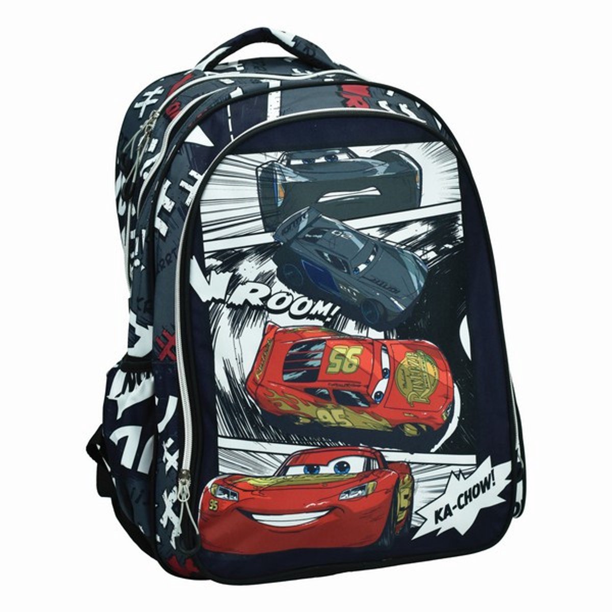 Disney Cars Schooltas - 42 cm - Rugzak - 1 stuk - Voor kinderen - Ka-Chow uitvoering