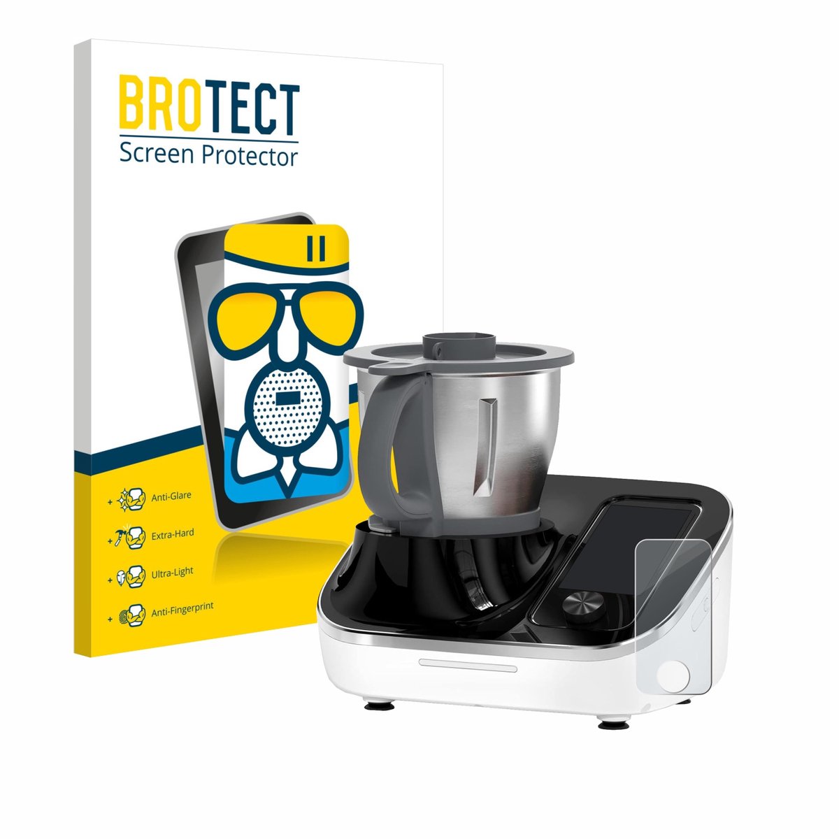 BROTECT - Screenprotector voor TOKIT Omni Cook C2 - Folie Beschermfolie Beschermglas matte