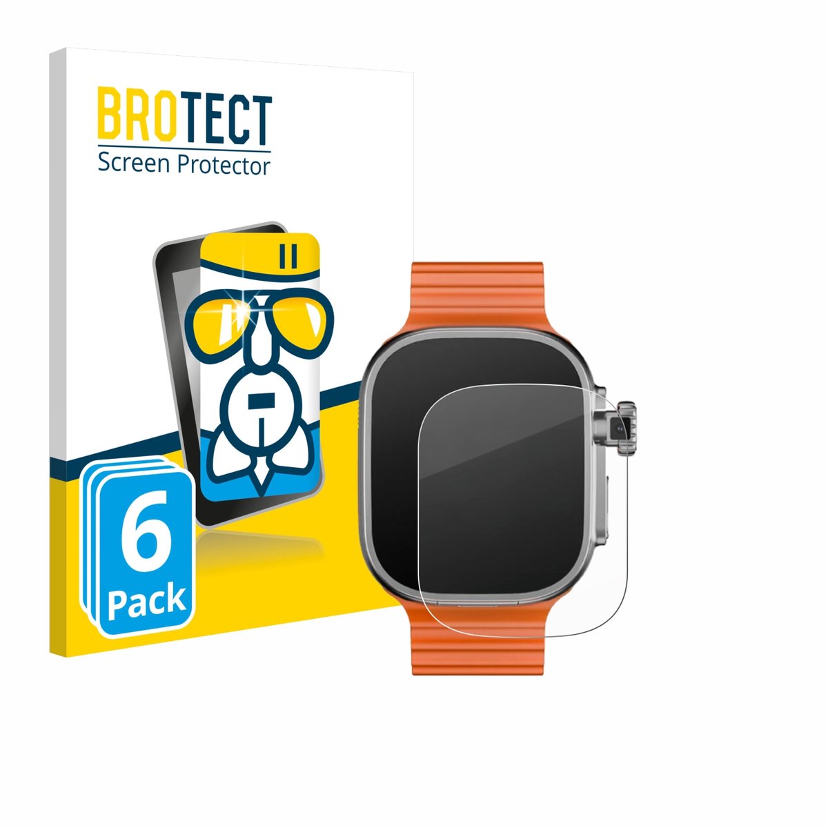 Screenprotector 6 Stuks voor Lokmat XH12C Beschermglas transparant
