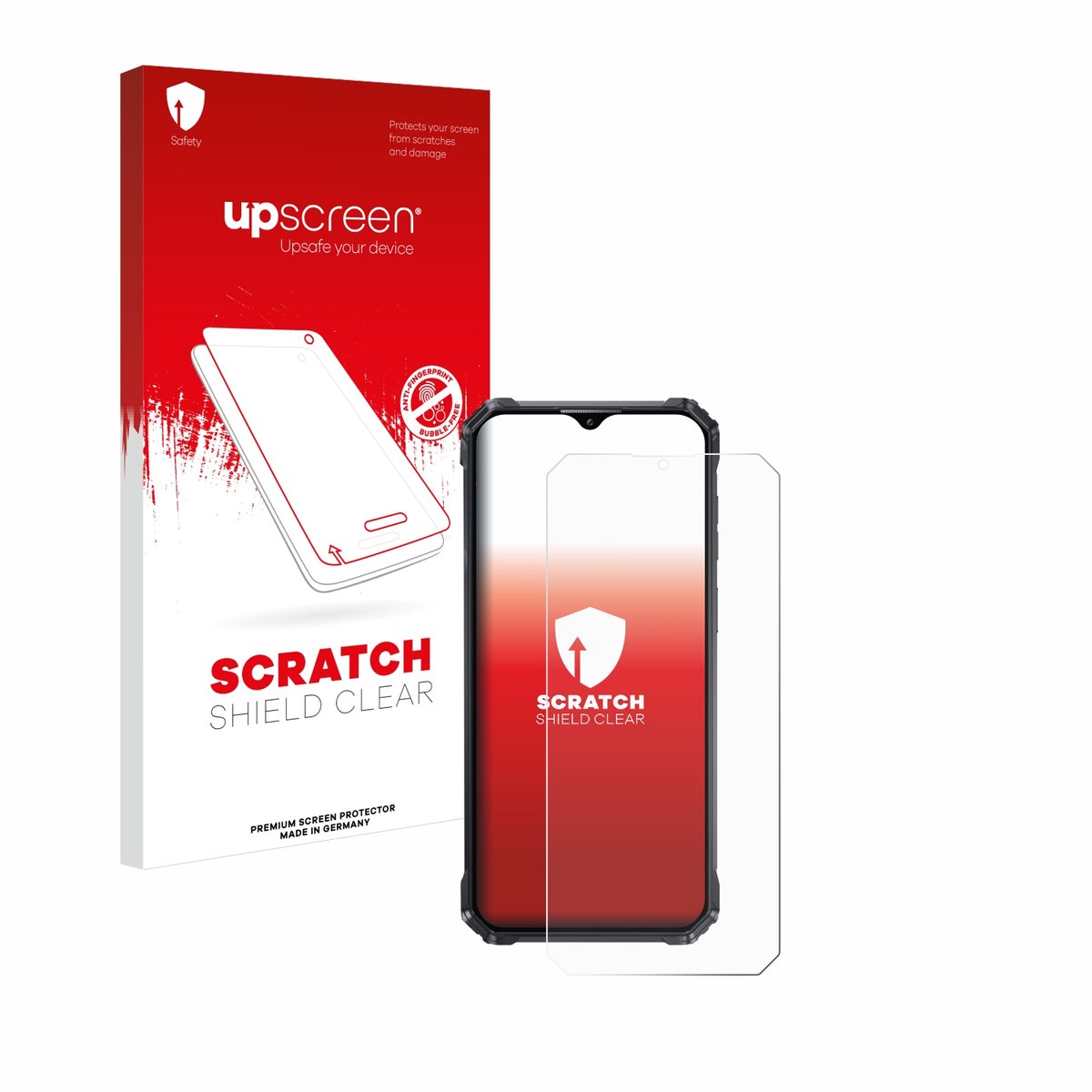 upscreen - Screenprotector voor Oukitel WP36 - Folie Beschermfolie transparant