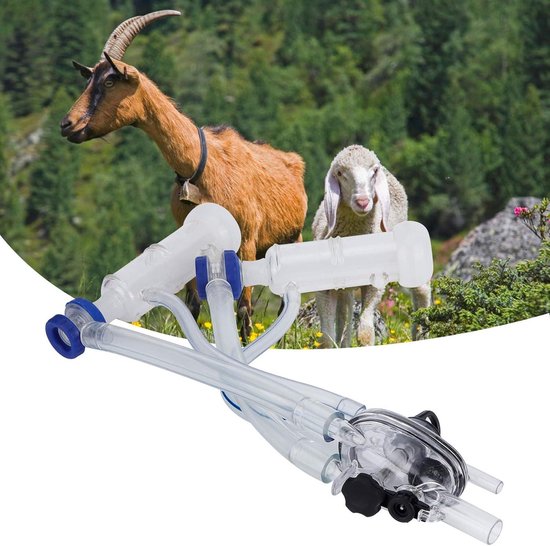 Melkmachine voor Geiten en Schapen - Melkcluster met Groepen - Melkspeen Cup - Melkverzamelaar - Geschikt voor Mobiele Melkmachines — afbeelding 4