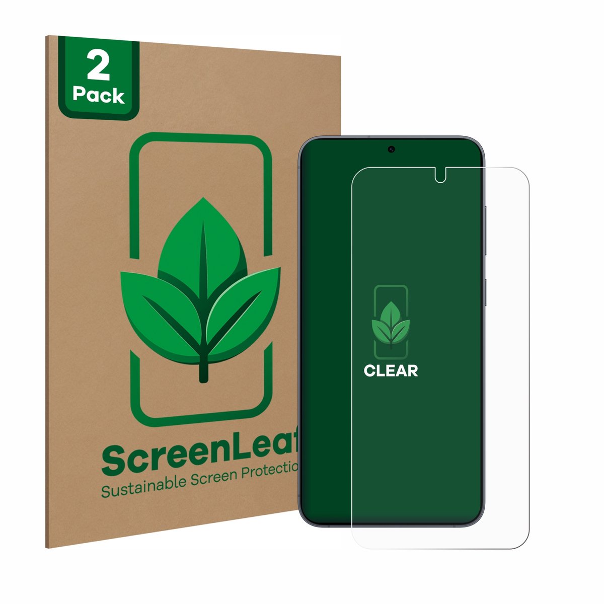 2 Stuks Screenprotector voor Samsung Galaxy S25 Plus - Hoogwaardige Beschermfolie transparant