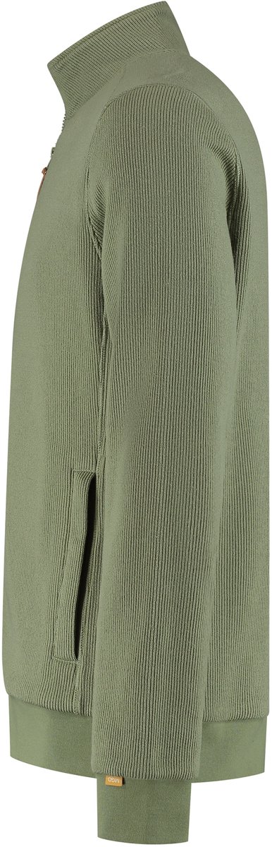 MGO Kevin Heren Outdoorvest Fleece voering Groen
