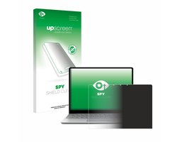 upscreen - privacy screenprotector voor Microsoft Surface Laptop Go 3 Business - Folie Beschermfolie Blauwlichtfilter