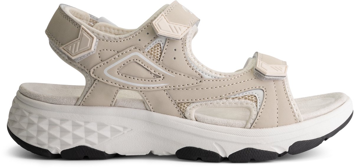 Travelin’ Myrli Dames Wandelsandalen Gebroken Creme