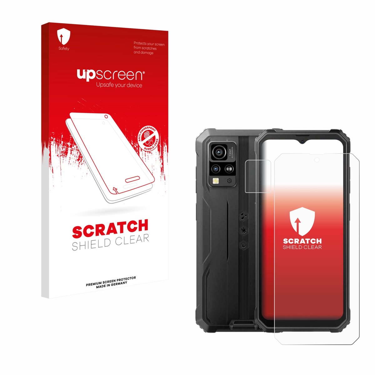 upscreen - Screenprotector voor Blackview BV4800 / SE - Folie Beschermfolie transparant