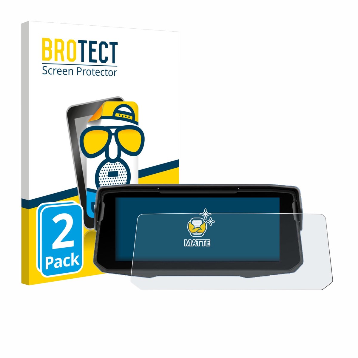 BROTECT - Screenprotector voor Sixwin P4 6.86" - Folie Beschermfolie matte 2 Stuks