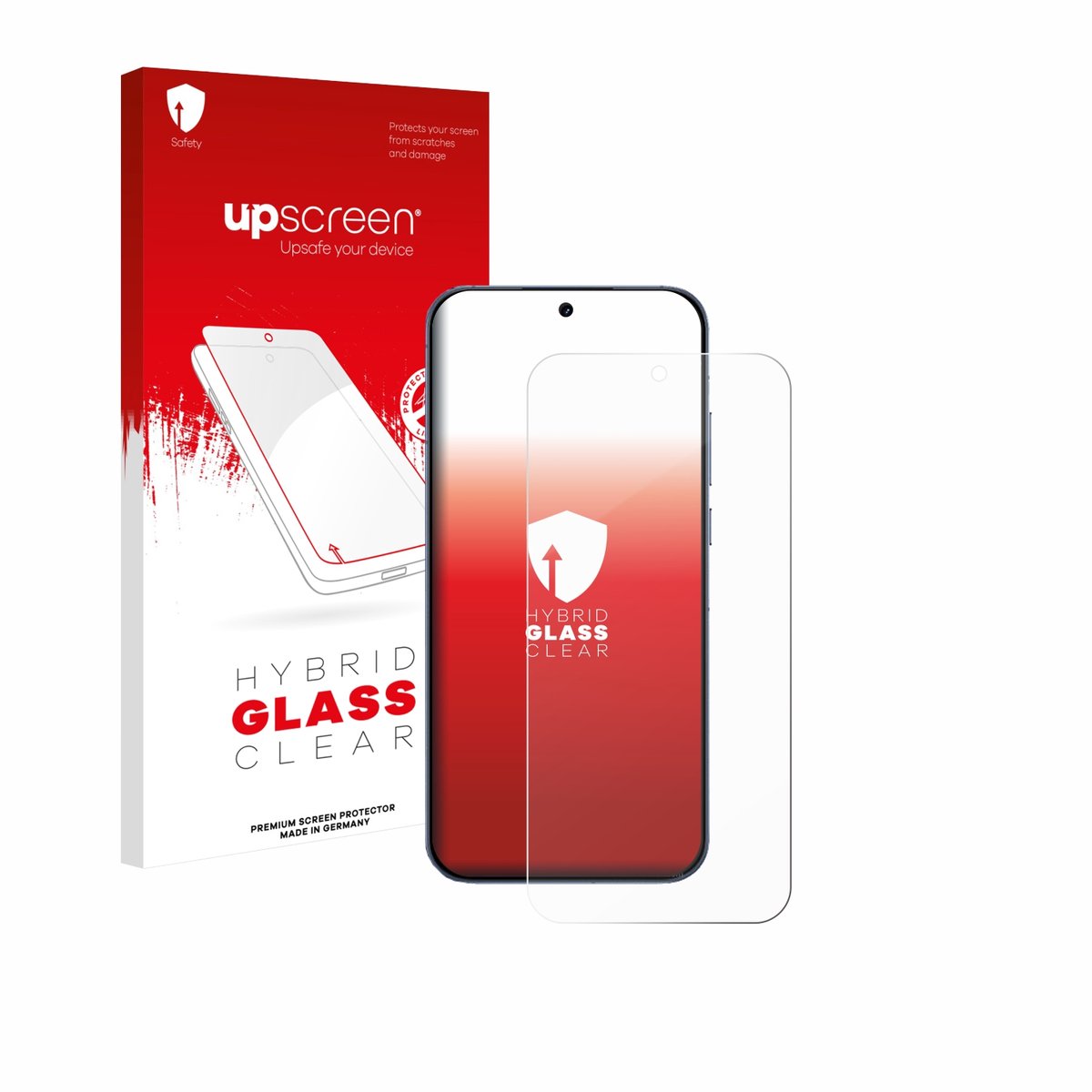 upscreen - Screenprotector voor realme GT 8 - Folie Beschermfolie Beschermglas transparant