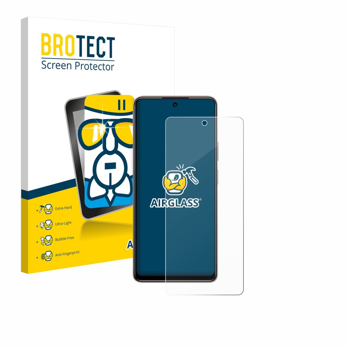 Screenprotector voor Tecno Pova 7 Beschermglas transparant