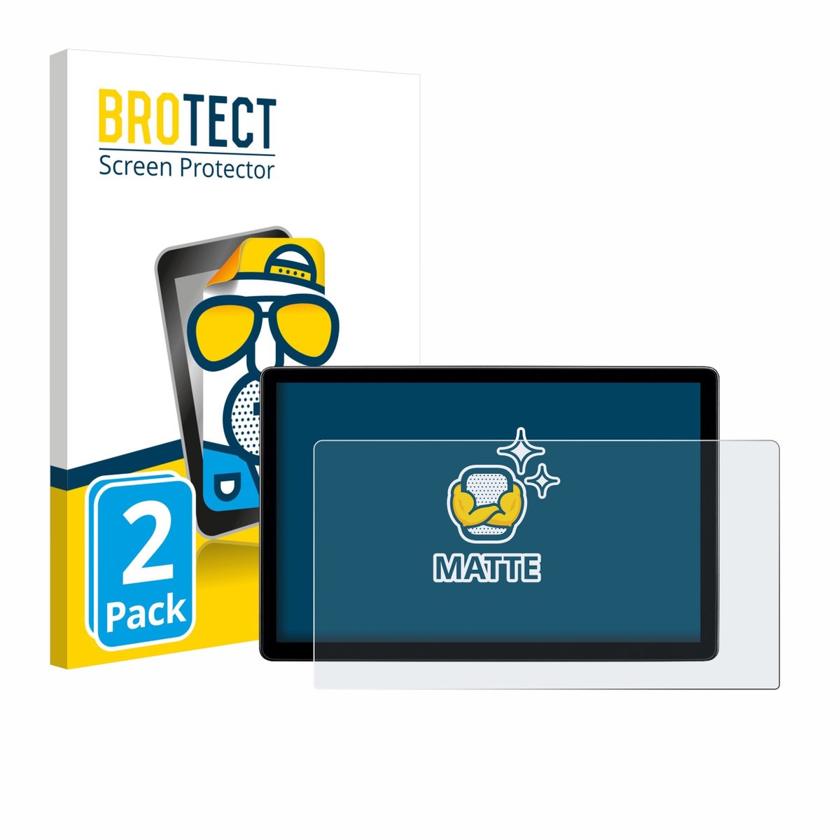BROTECT - Screenprotector voor Skoda Elroq 60 2026 - Folie Beschermfolie matte