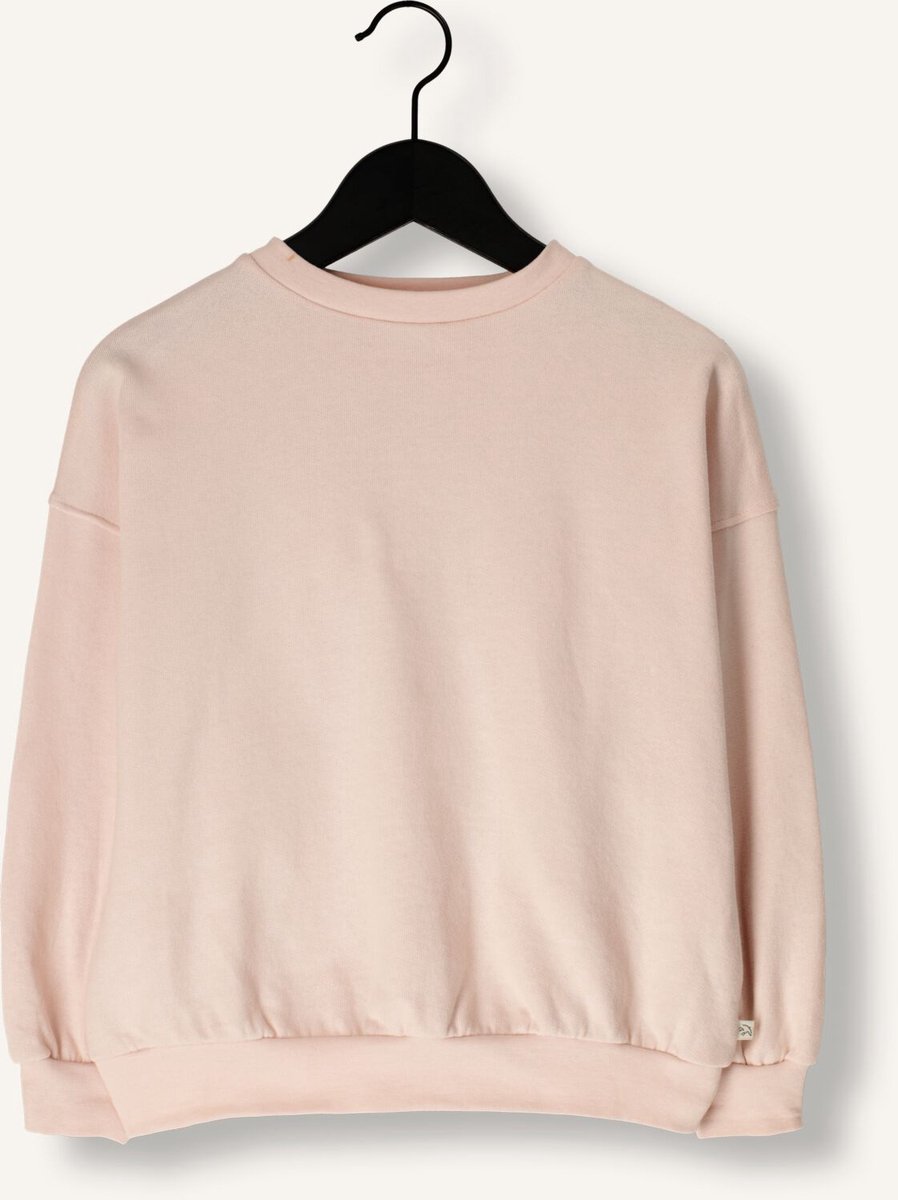 JENEST Maxi Sweater Truien & Vesten Meisjes - Sweater - Hoodie - Vest- Lichtroze - Maat 134/140