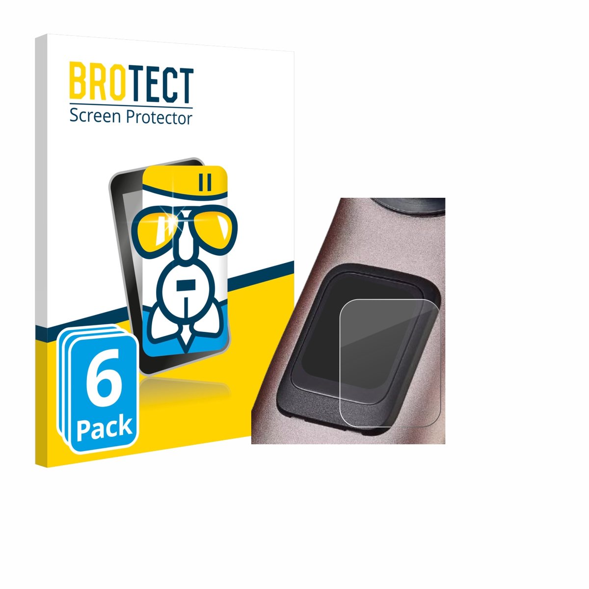 Screenprotector 6 Stuks voor Specialized Turbo Levo 4 Beschermglas transparant