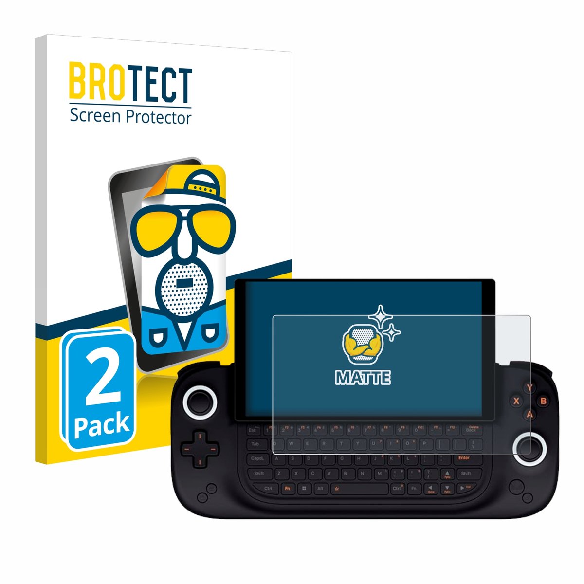 BROTECT - Screenprotector voor Ayaneo Slide - Folie Beschermfolie matte 2 Stuks