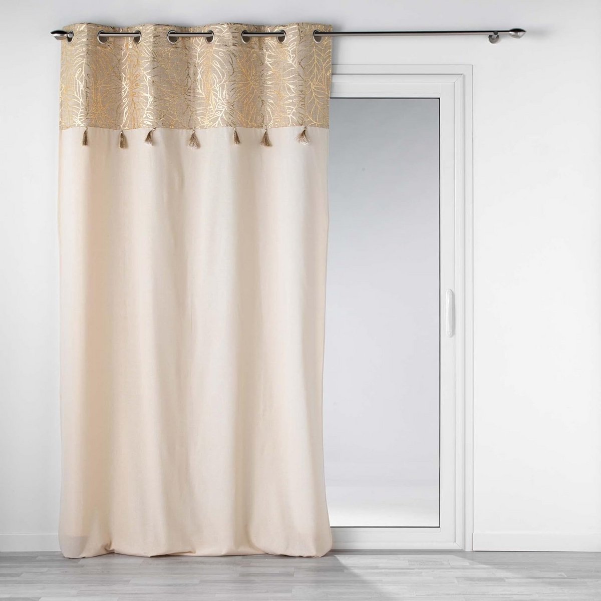 Luxe Gordijn Polykatoen Goud 140 x 240 cm - Verduisterend en Stijlvol