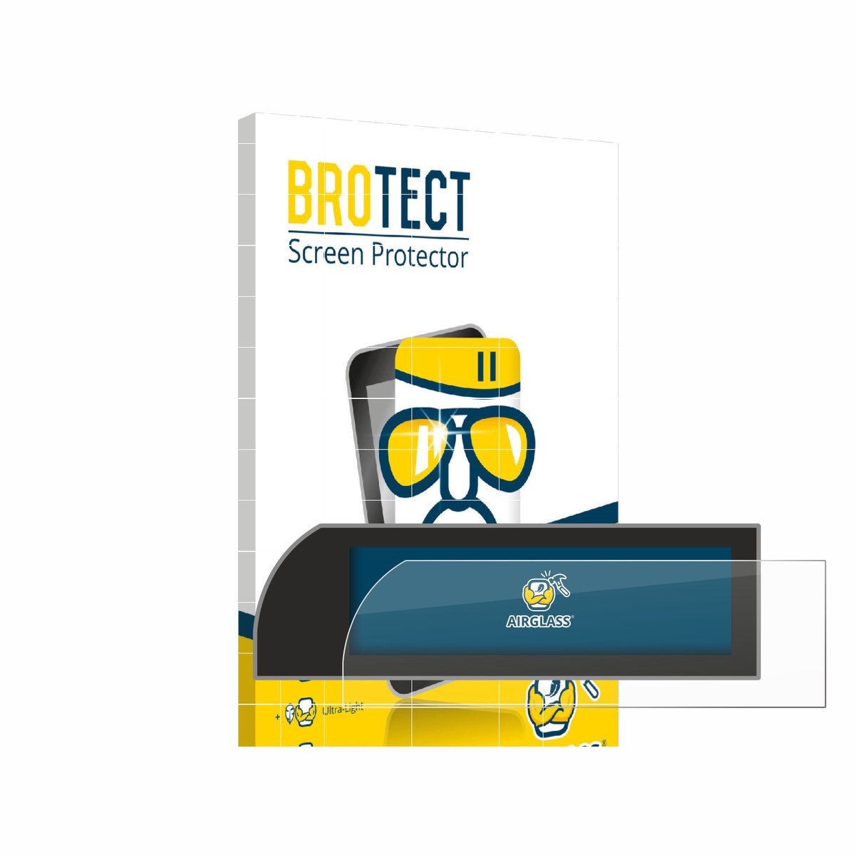 Screenprotector voor Porsche 911 Typ 992 rechtsgestuurde Beschermglas transparant