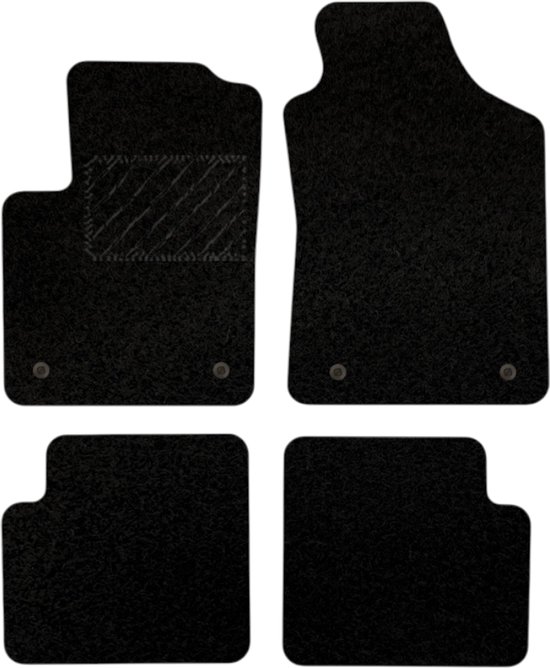 Automatten Fiat 500C Twinair 2013-2020 - Naaldvilt - Perfecte pasvorm - 4-delig