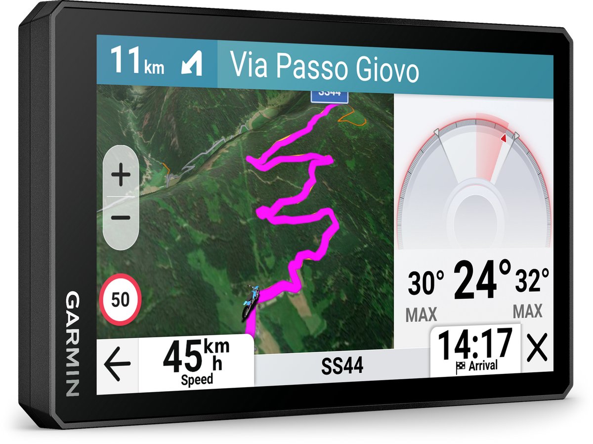 Garmin Zumo XT3 - navigatietoestel met hellingshoekgegevens voor motorfietsen - 6 inch scherm - Robuust ontwerp - Garmin Adventurous Routing - Europa en Midden-Oosten – foto 2