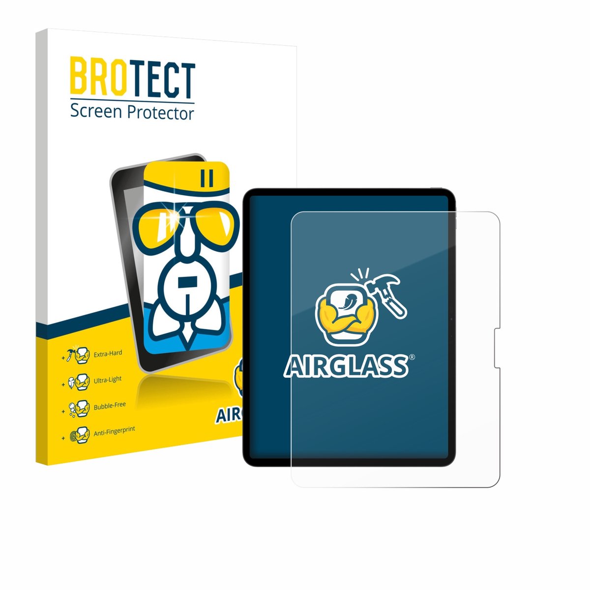 Screenprotector voor Apple iPad Pro 13" M5 2025 Beschermglas transparant