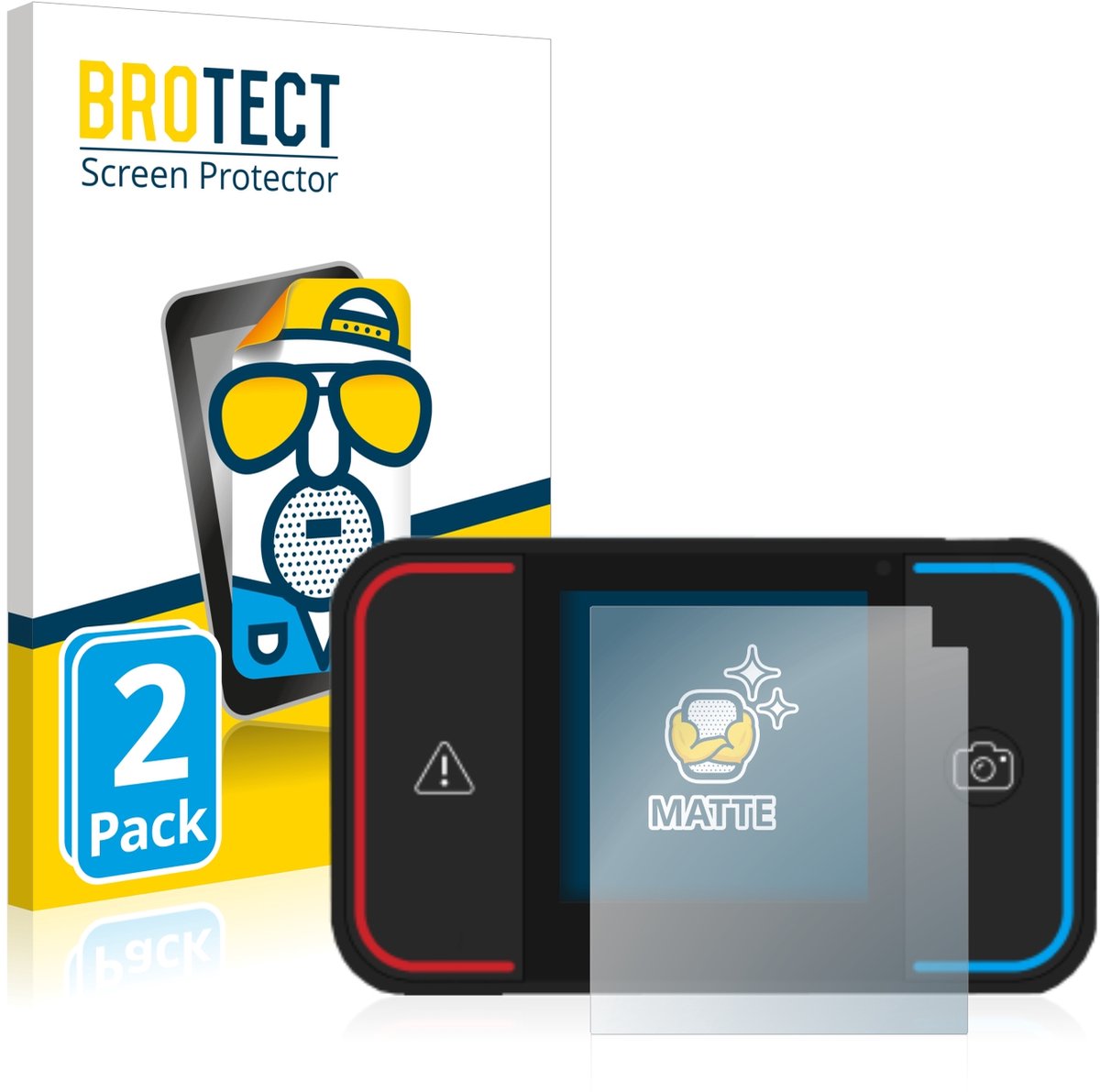 BROTECT - Screenprotector voor Saphe Drive Pro - Folie Beschermfolie matte 2 Stuks