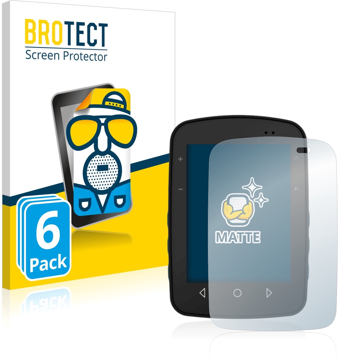 BROTECT - Screenprotector voor TwoNav Terra - Folie Beschermfolie matte 6 Stuks