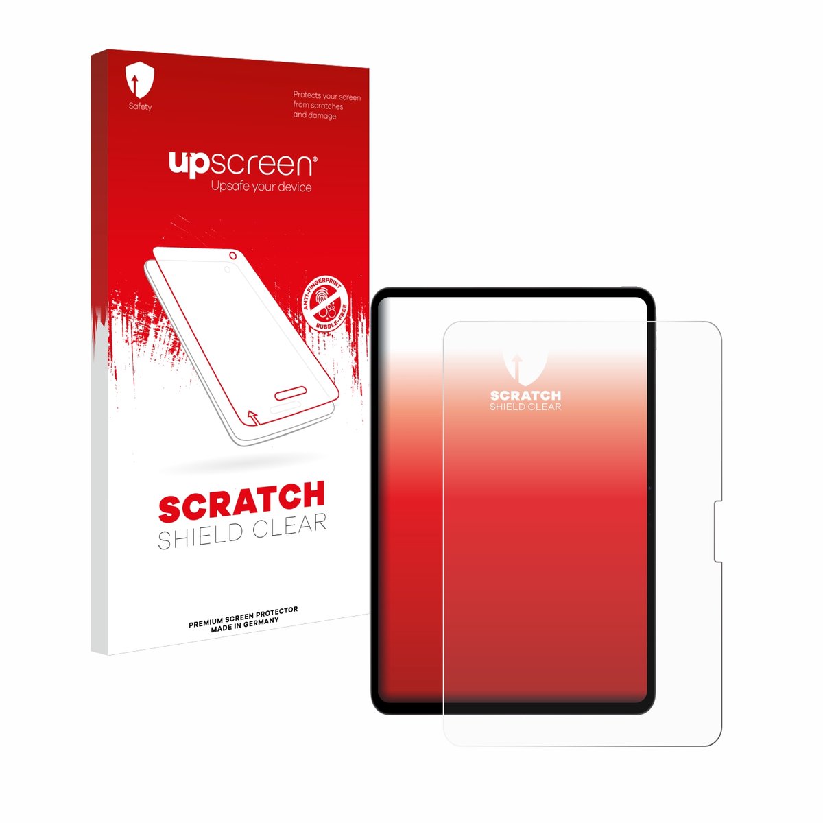 upscreen - Screenprotector voor Apple iPad Pro 13" 2024 / 2025 - Folie Beschermfolie transparant