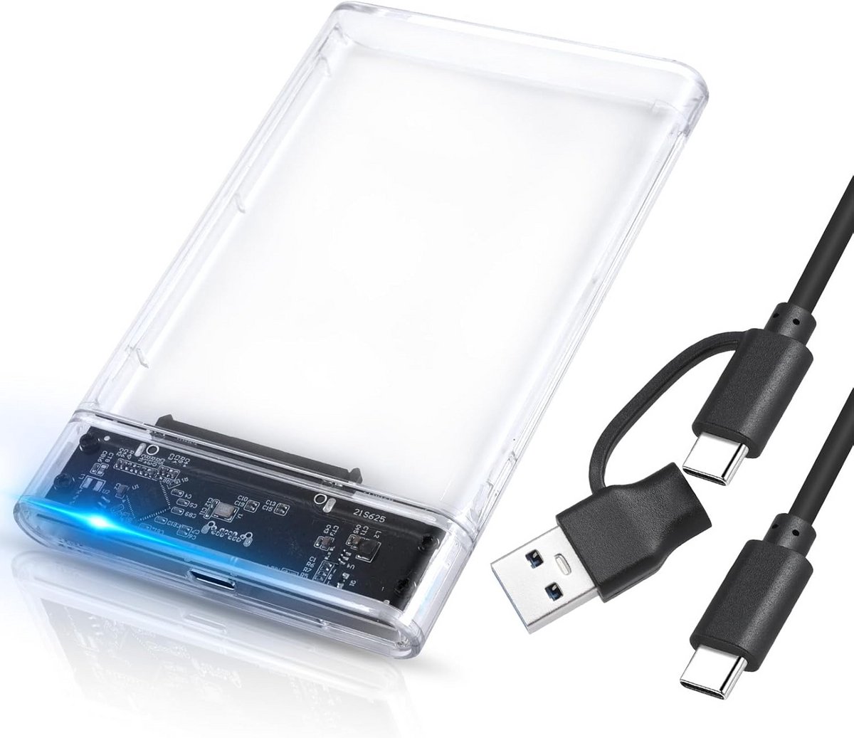 Externe Behuizing 2,5 inch HDD/SSD USB Type-C