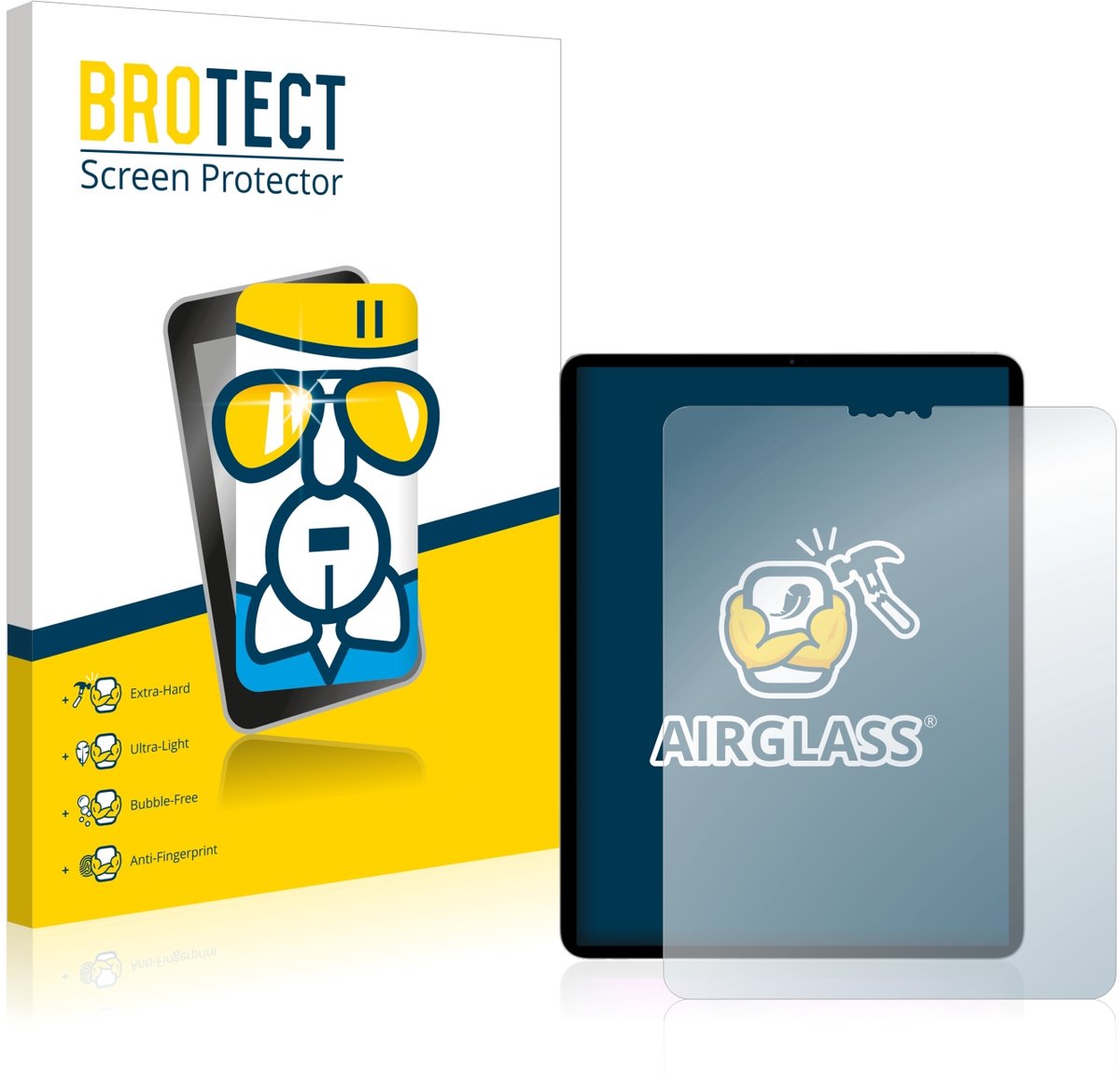 Screenprotector voor Apple iPad Pro 11" 2020 (2. Gen.) Beschermglas transparant