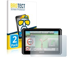 BROTECT - Screenprotector voor Snooper Truckmate S6900 - Folie Beschermfolie matte 2 Stuks