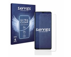 Savvies - Screenprotector voor Infinix Smart 7 HD - Folie Beschermfolie transparant 6 Stuks
