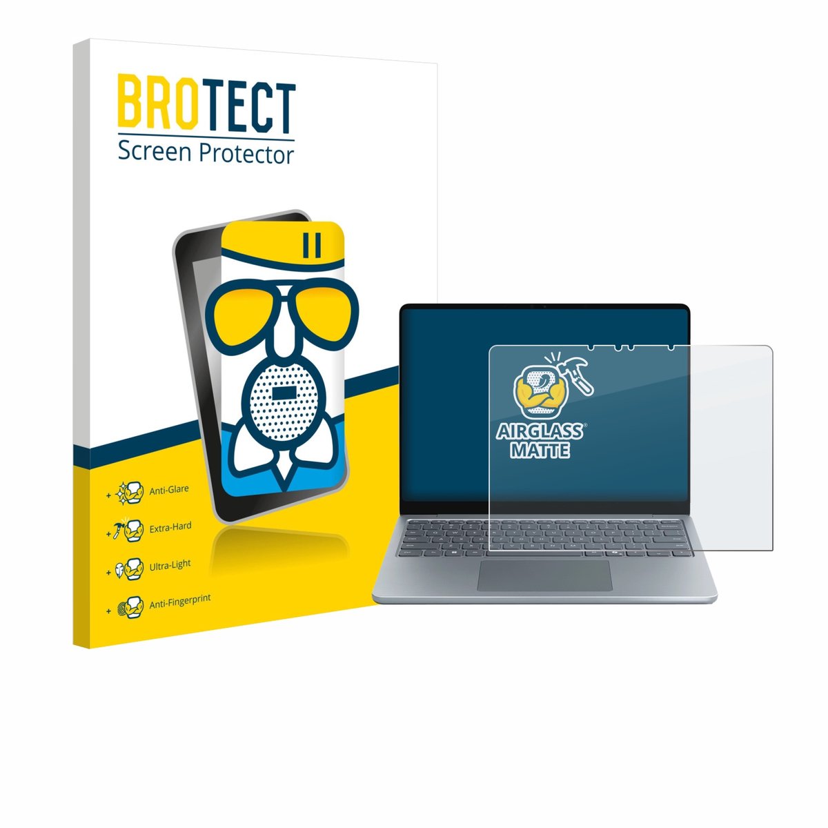 BROTECT - Screenprotector voor Microsoft Surface Laptop 13" 2025 - Folie Beschermfolie Beschermglas matte
