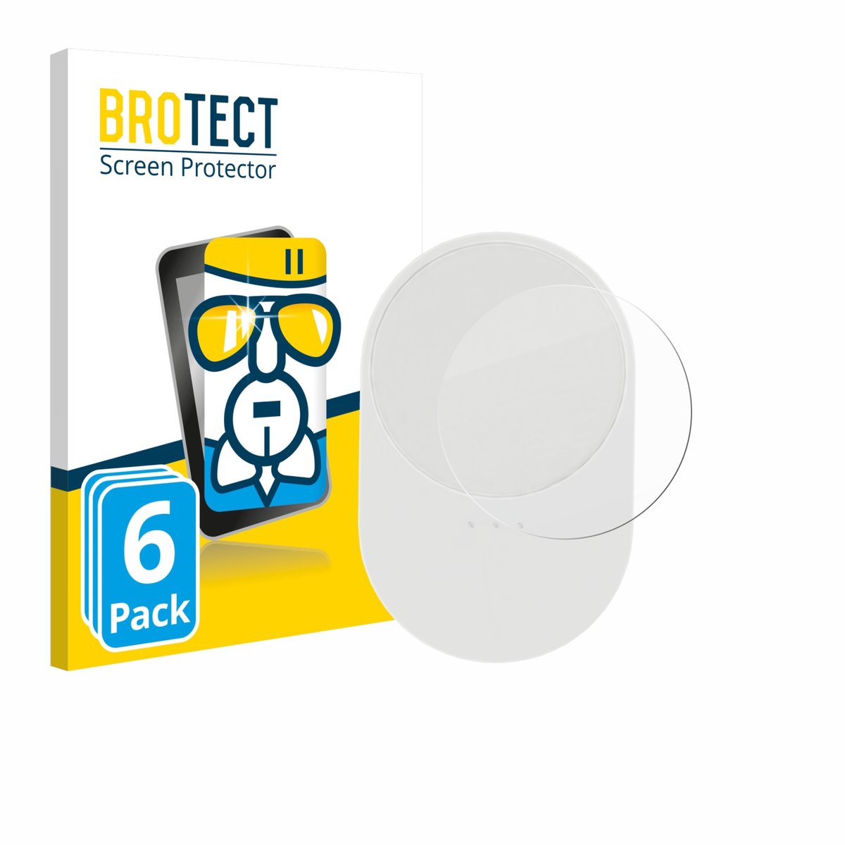 Screenprotector 6 Stuks voor Ikea Bilresa Beschermglas transparant