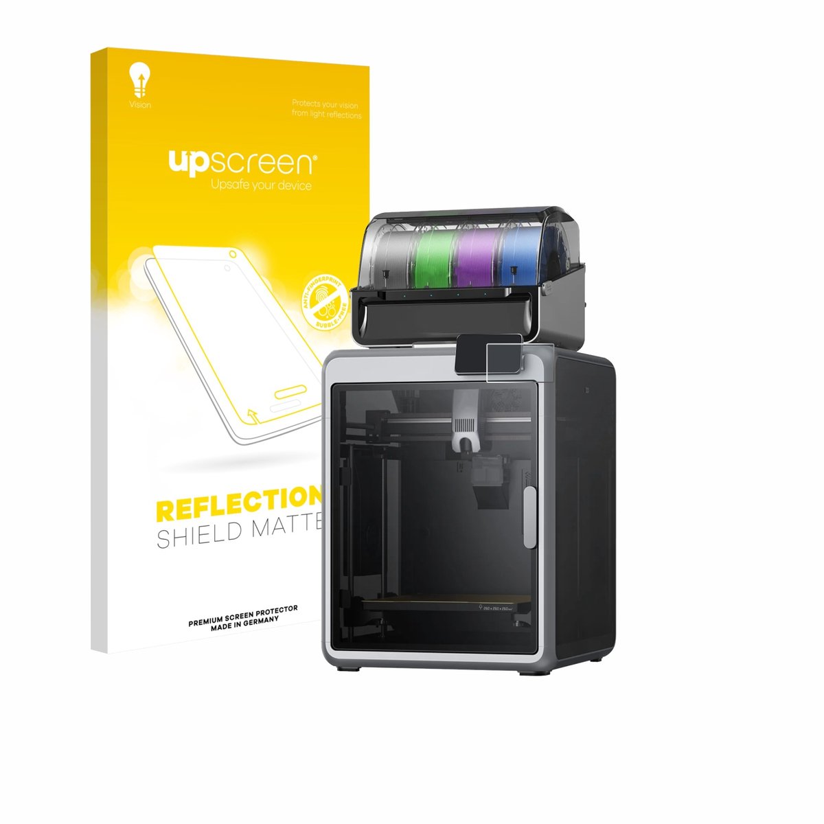 upscreen - Screenprotector voor Creality K2 - Folie Beschermfolie anti glare matte